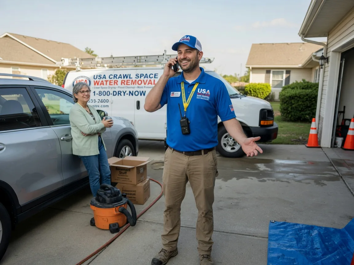 Crawl Space Water Removal Denton, NC FAQs